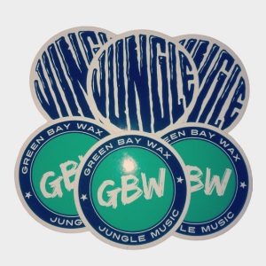 Pegatinas de vinilo circulares personalizadas