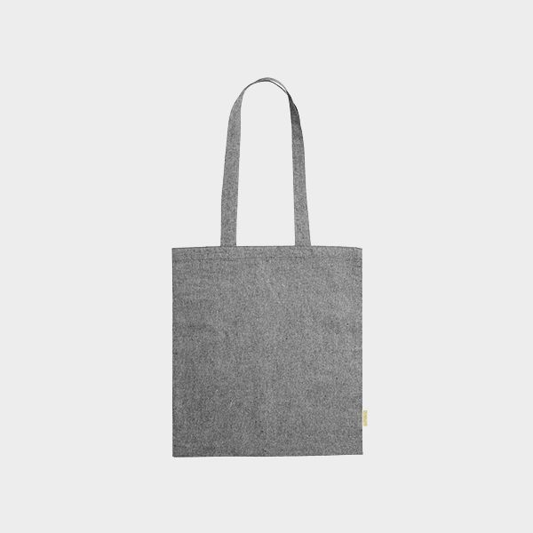 Bolsa Tote Bag algodón reciclado de colores - Imagen 4