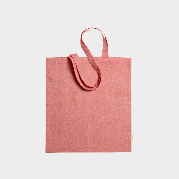 Bolsa Tote Bag algodón reciclado de colores - Imagen 5